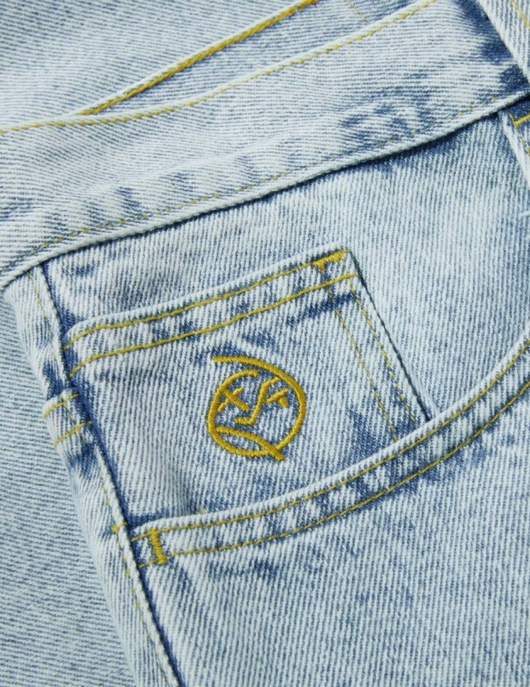 Pantaloni POLAR SKATE CO big boy jeans azzurro